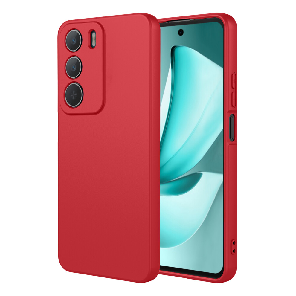 (Red) For Realme C71 4G Case Soft Tpu Shockproof Protective Phone Cover Red 6914291218294