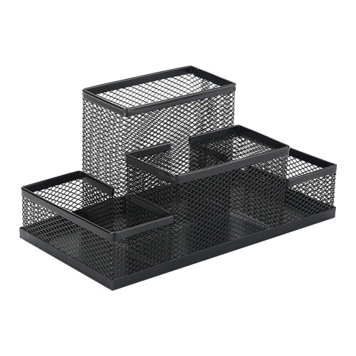 Skrivebordsorganisator med pigtrådsdesign 1 stk.