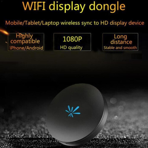 Monitor sem fio Wi-Fi compatível com HDMI - Suporta os protocolos Netflix, YouTube e Google. 2