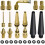 Bicycle Valve Adapter DV SV AV with Sealing Ring 25 pcs 1