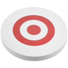 6pcs 25 X 3Cm Archery Eva Foam Target Self Healing Bow Moving Hunting Practice White+Red
