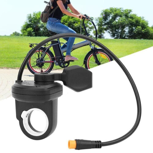 Qiilu 108X/L Thumb Throttle Controlled Speed Electrical Left Thumb Throttle Grip 2