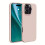 Capa de silicone para celular compatível com iPhone 16 Pro Max - Rosa Areia 1