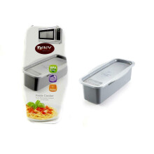 Microwave Pasta Cooker BPA Free with Portioning Tool