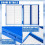 4 Pcs Microscope Slide Storage Box, Plastic Microscope Glass Slide Holder with Lock for Microslide 100place 3