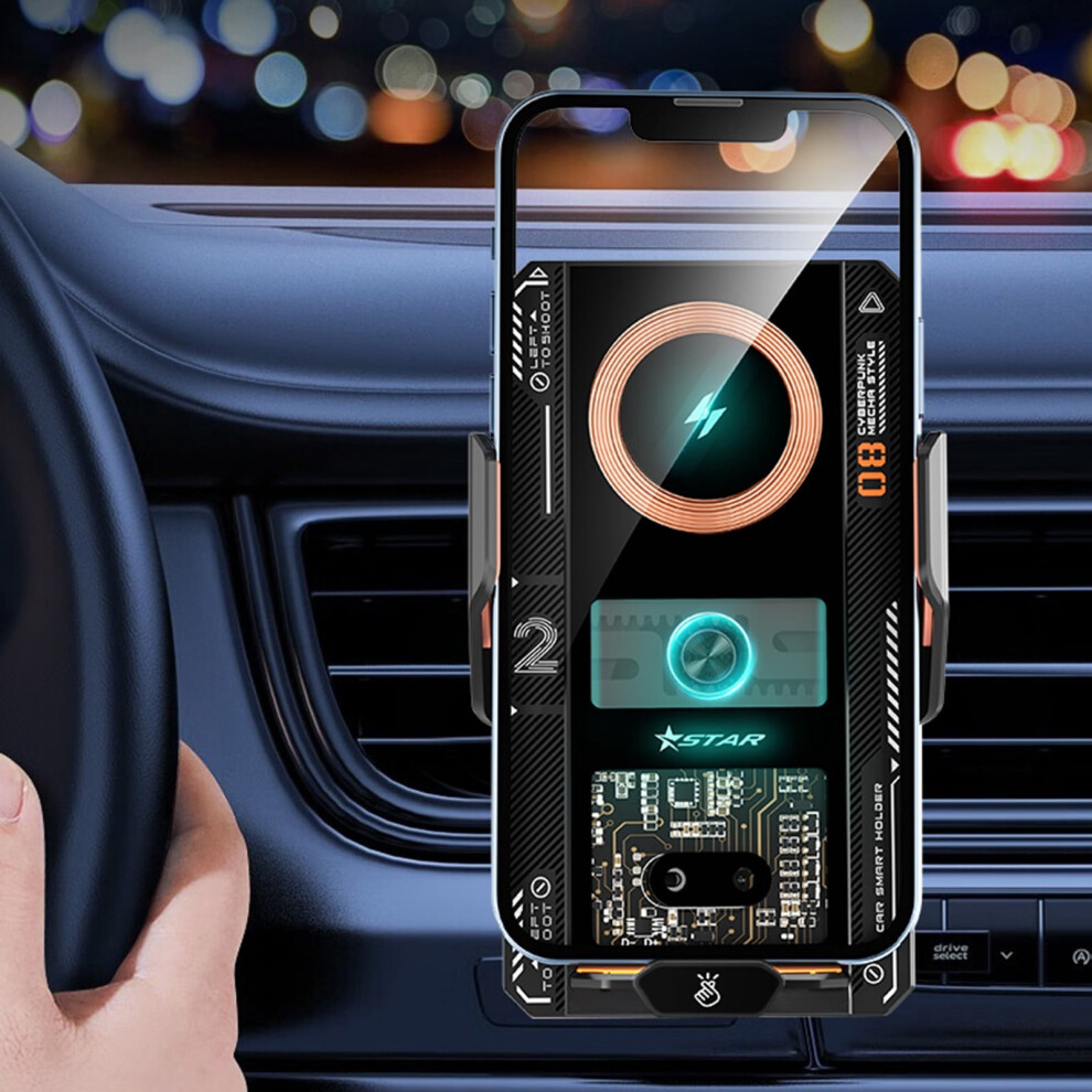 Txmfgh Car Wireless Charger 15W Magnetic Rgb 908436374095