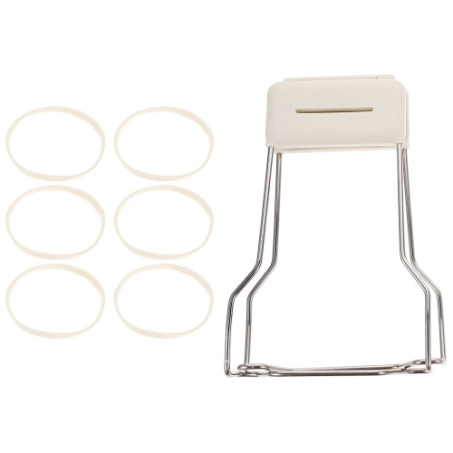 Bowl Clamp Gray White Plate Gripper 1 Piece