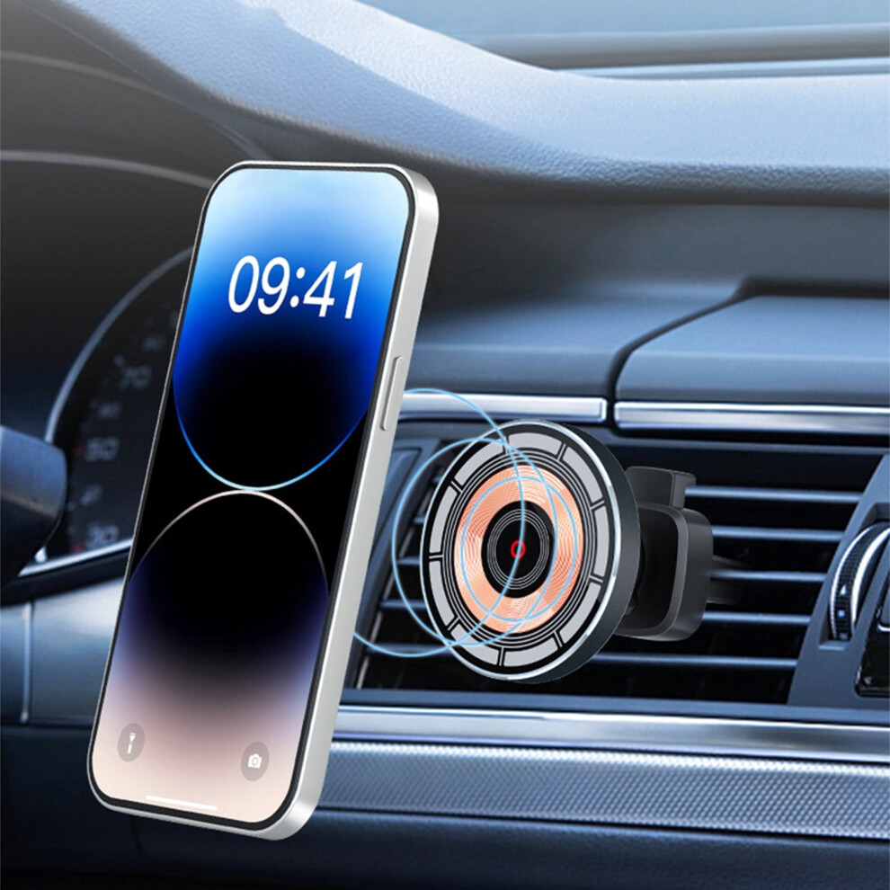 Car Wireless Charger Magnetic 15W With 360 Rotation 908436374279