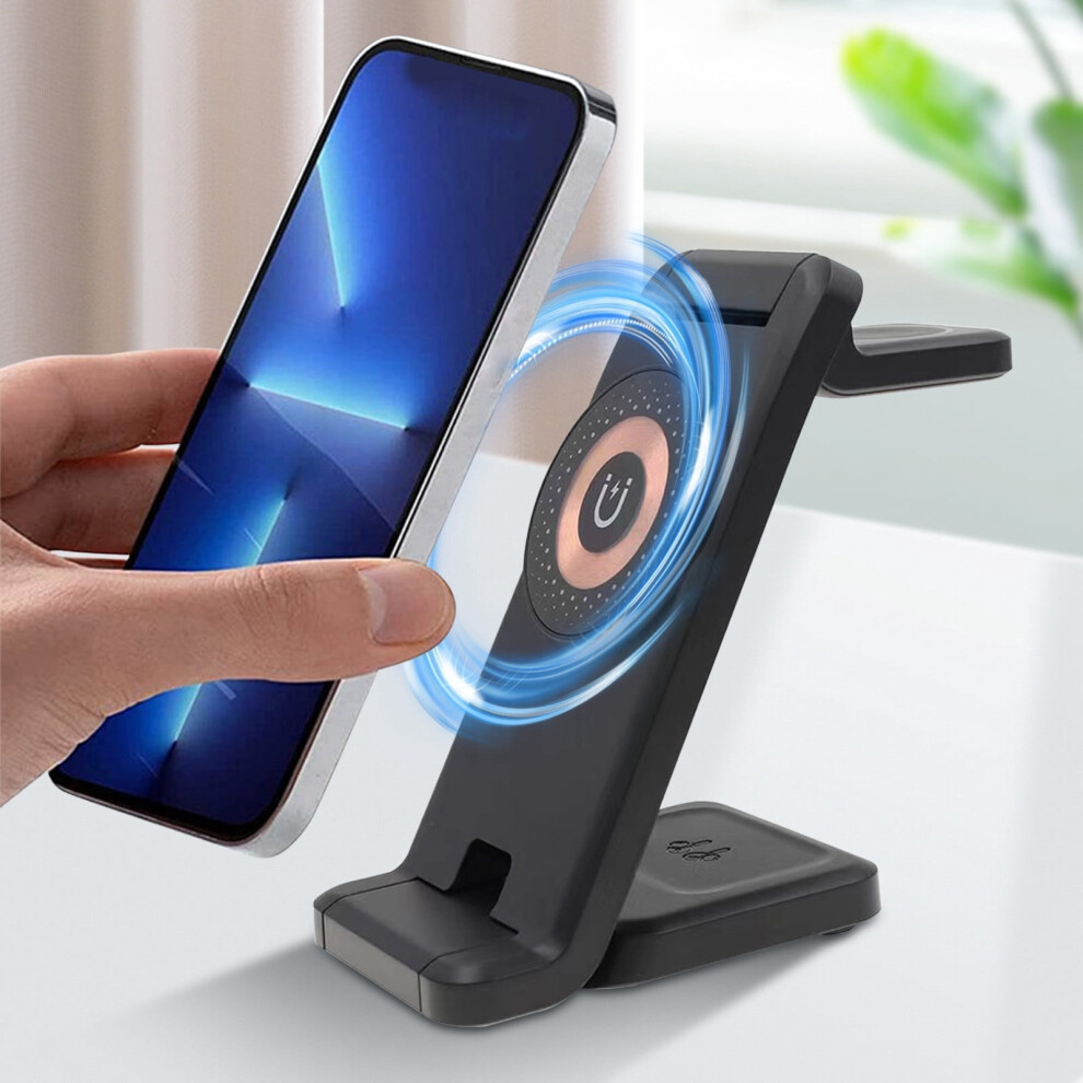 Txmfgh Foldable Wireless Charger 15W 3-In-1 908436375610