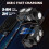 Προβολέας - KCVV - 2000 Lumens - Επαναφορτιζόμενη με USB - IPX5 Αδιάβροχη - 3 λειτουργίε 4