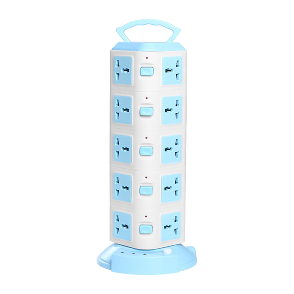 Surge Protector Power Strip With 3 Usb Ports And 20 971050952758