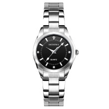 CHOII Horloges in de uitverkoop: Waterdicht quartz horloge voor dames en stellen, elegant zwart voor haar