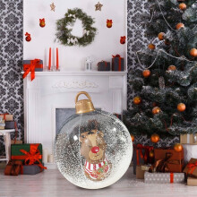 Christmas Decoration Ball PVC Outdoor Inflatable 60cm