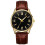 CHOII men's quartz watch brown strap 1 piece 1