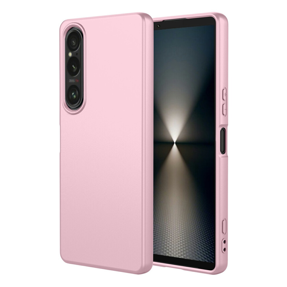 (Pink) For Sony Xperia 1 Vii Case Soft Tpu Shockproof Protective Phone Cover Pink 6914292700163