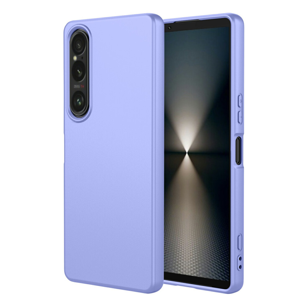 (Purple) For Sony Xperia 1 Vii Case Soft Tpu Shockproof Protective Phone Cover Purple 6914298143520