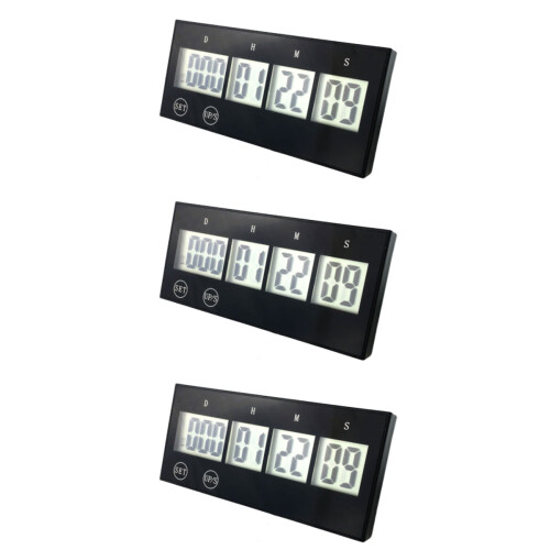 Classroom Wall Clock Timer Decorations 3 Pack