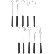 Stainless Steel Chocolate Fondue Forks 10 PCS