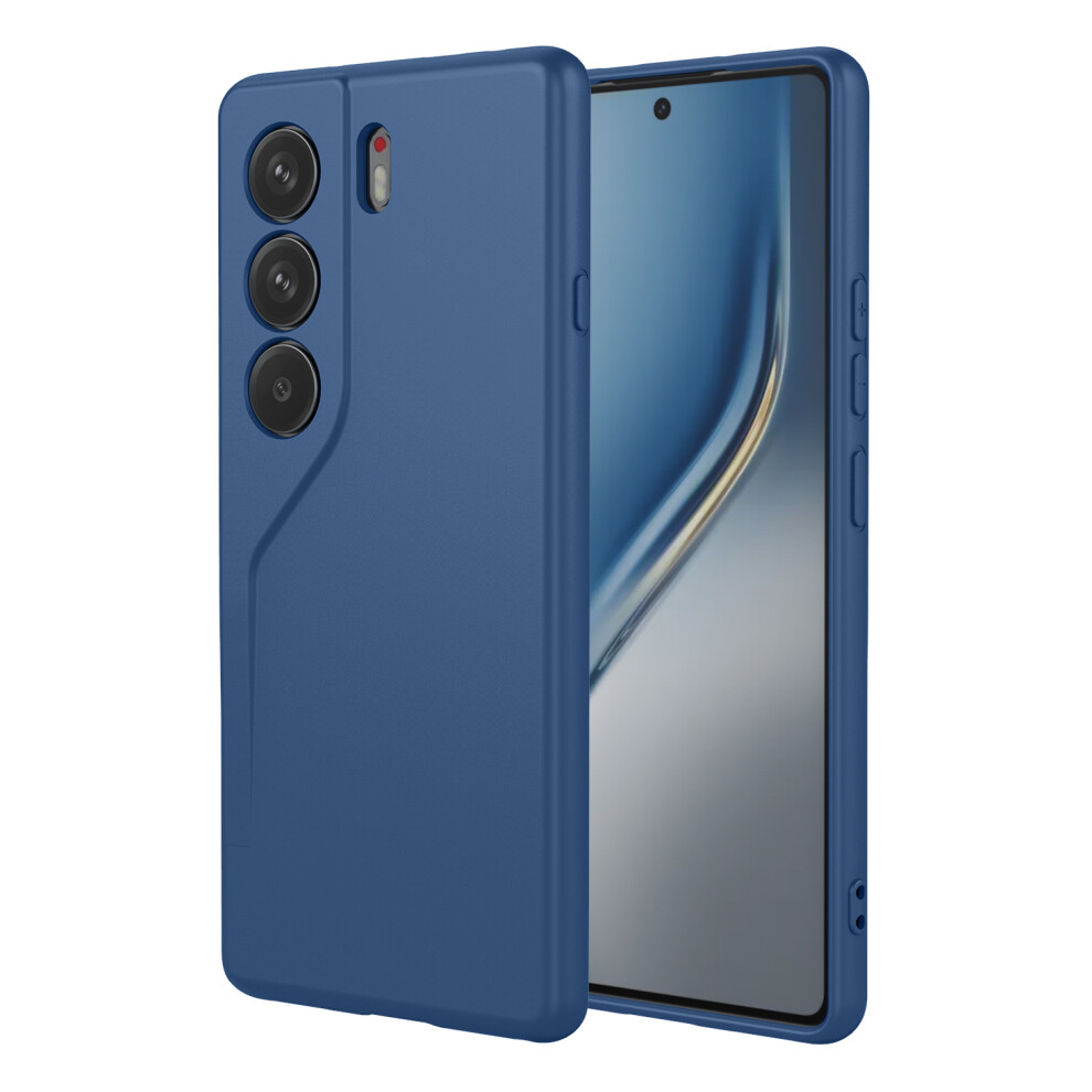 (Blue) For Tecno Camon 40 4G Case Soft Tpu Shockproof Protective Phone Cover Blue 6914290586165