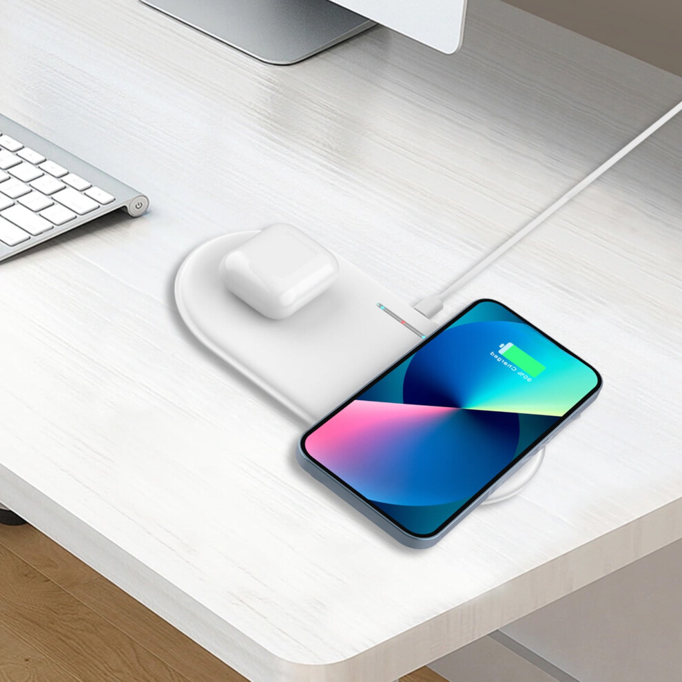 Txmfgh Wireless Charger Magnetic 15W 2-In-1 908436374019
