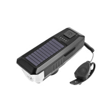 VALSEEL solar bicycle headlight USB rechargeable