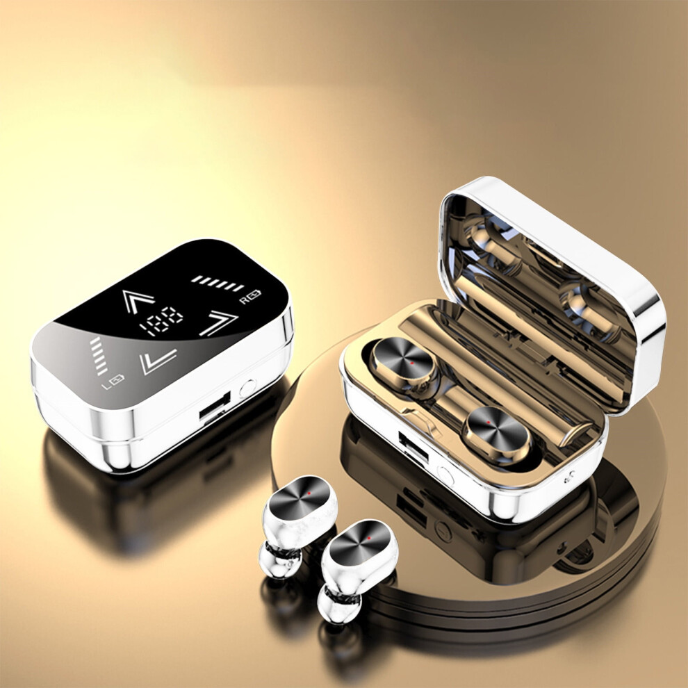 Txmfgh Bluetooth Headset With Noise Cancellation And 908436374347