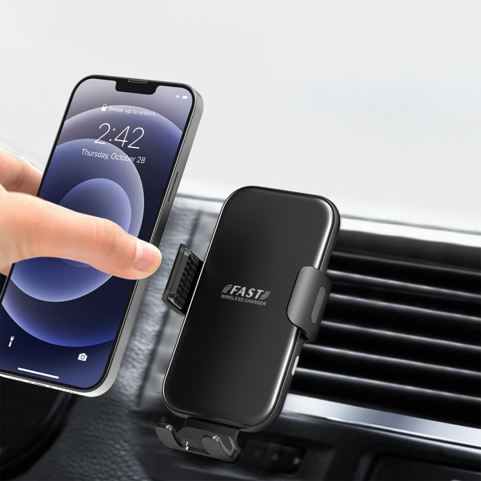 Wireless Car Charger With Auto-Clamping 15W 908436374101
