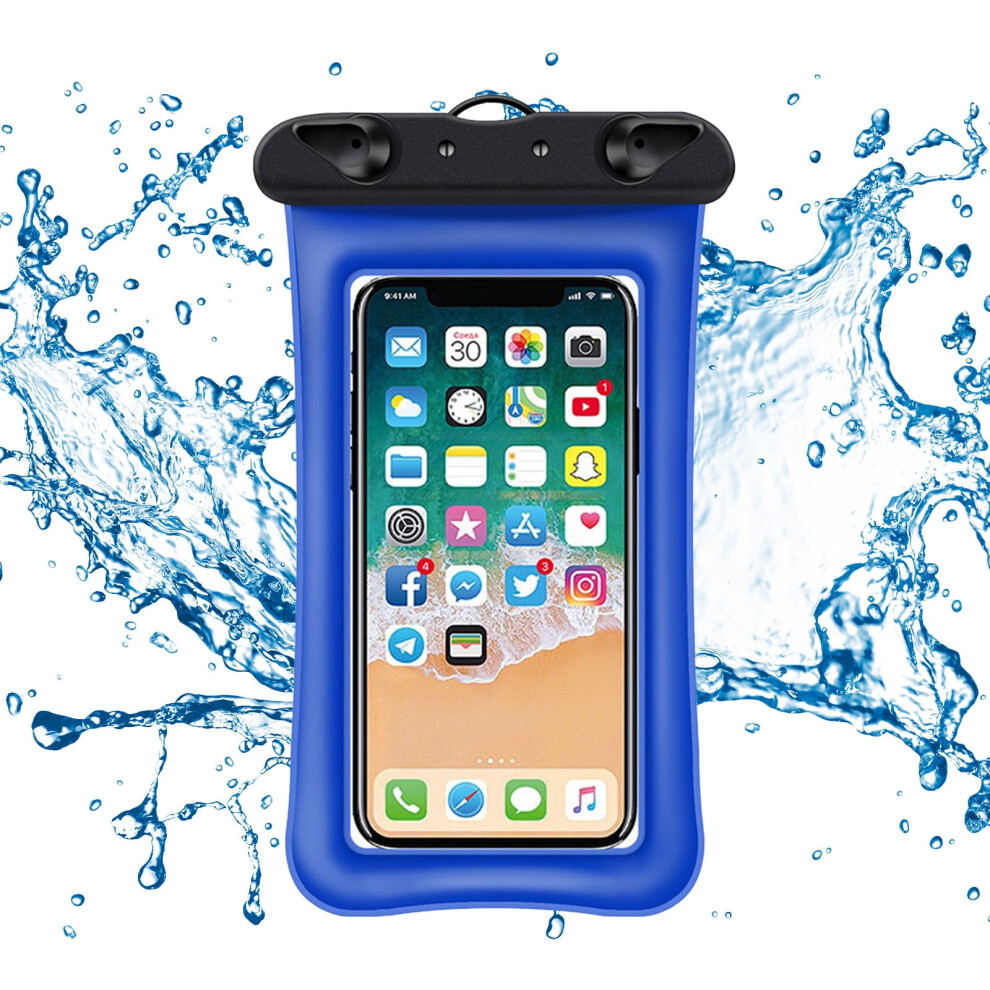 Universal Ipx8 Waterproof Phone Pouch With Lanyard For 908436388825