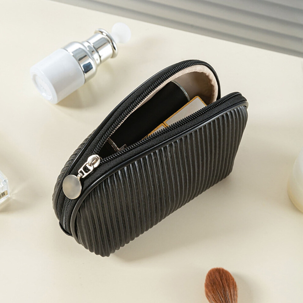 Makeup Bag Pleated Travel Storage Bag 1 Piece