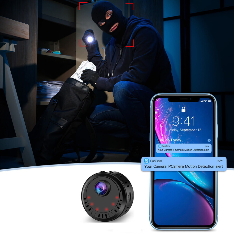 Txmfgh 4K Ultra Hd Wifi Camera With Night Vision And Remote 908436389525