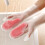Silicone Dishwashing Gloves with Brush Reusable Waterproof 4