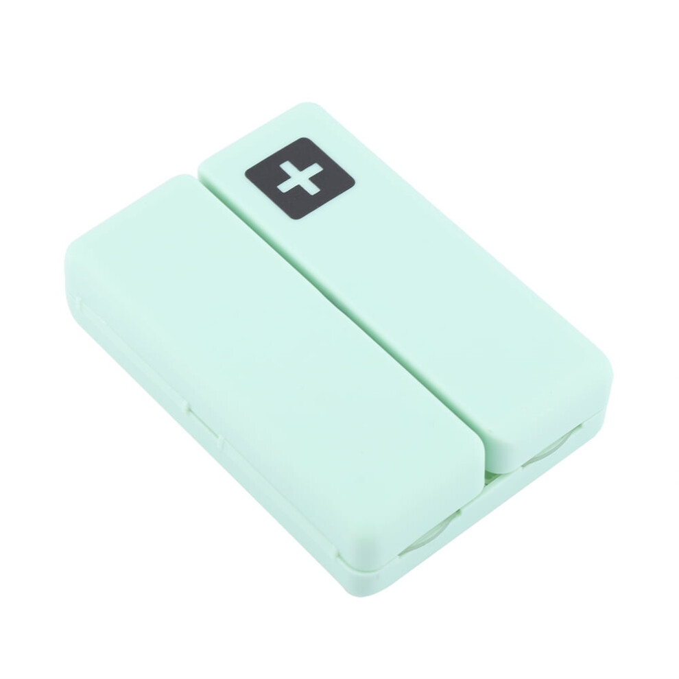 Growcolor portable pill box organizer 7 compartments