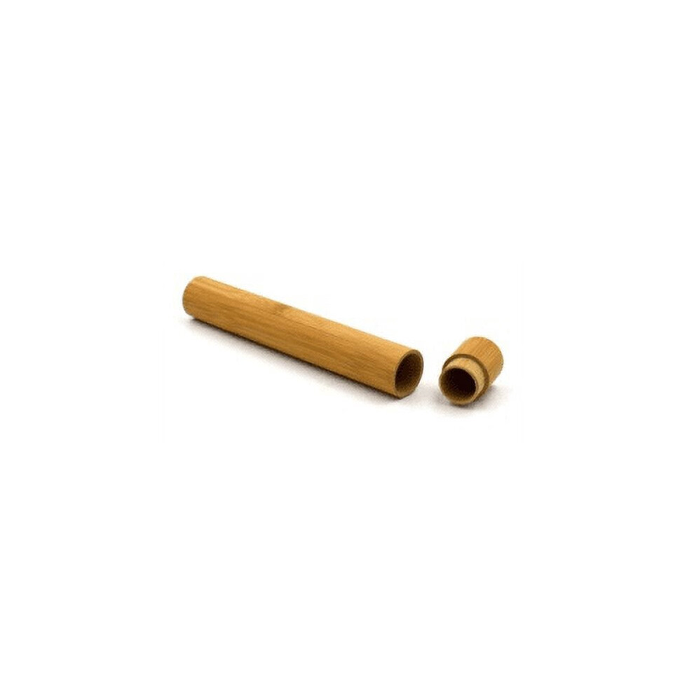 Bamboo Toothbrush Holder Portable Travel Case