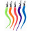 Cat worm toy refill rod replacement 6 pieces 1