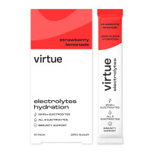 Virtue Zero Sugar Hydration Electrolytes - Strawberry Lemonade (16 Pack)