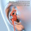 Wireless Earbuds with Noise Cancelling Neckband BT 5.3 7