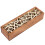 Wooden Pencil Box Brown Geometric 4-Pack 1