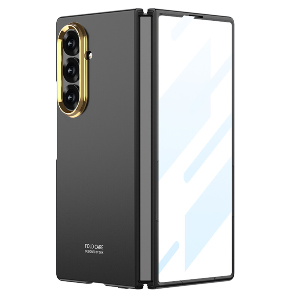 (Black) Gkk For Samsung Galaxy Z Fold7 5G Case Shockproof Hard Pc Ultra Slim Phone Cover Black 6914293817303