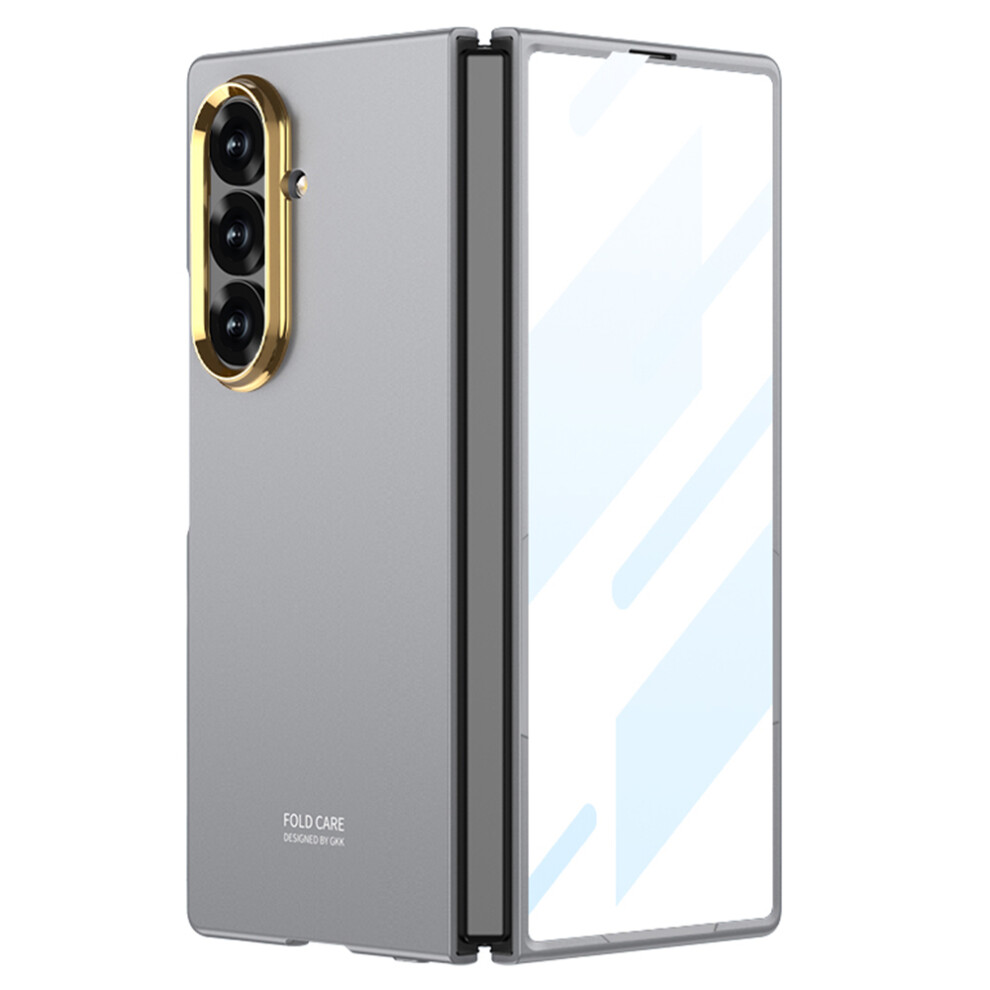 (Grey) Gkk For Samsung Galaxy Z Fold7 5G Case Shockproof Hard Pc Ultra Slim Phone Cover Grey 6914295775649