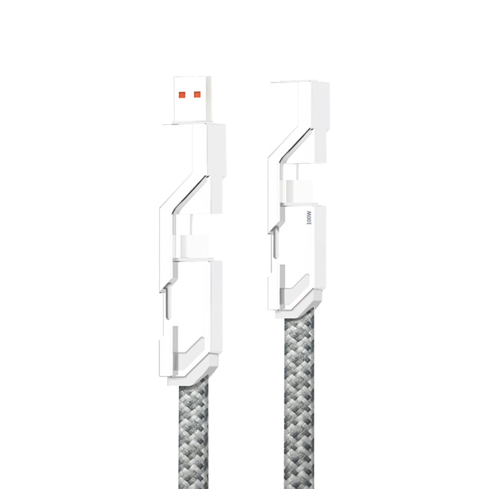Lulshou Type-C Fast Charging Cable 100W 4-In-1 971050953137