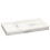 2X Marble Pattern Resin Tray Non Slip Rectangular Plate Countertop Bathroom Soap Shampoo Storage Tray Home Decor,White 3