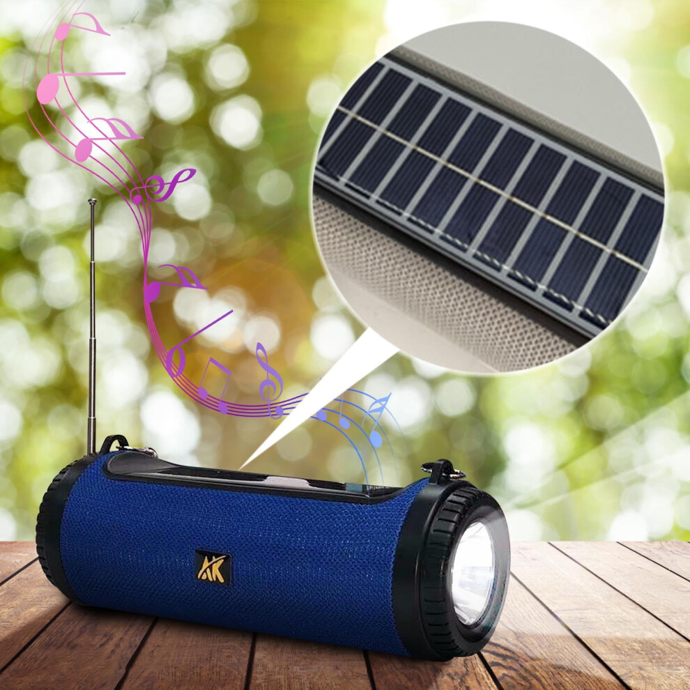 Txmfgh Mini Solar Bluetooth Speaker Portable Outdoor Use 908436059015
