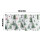 Green Christmas Tree Curtains Polyester 140x70cm 3