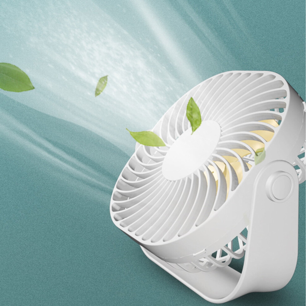 Usb Desk Fan Portable Quiet Personal Fan 2 Speeds 908436396813