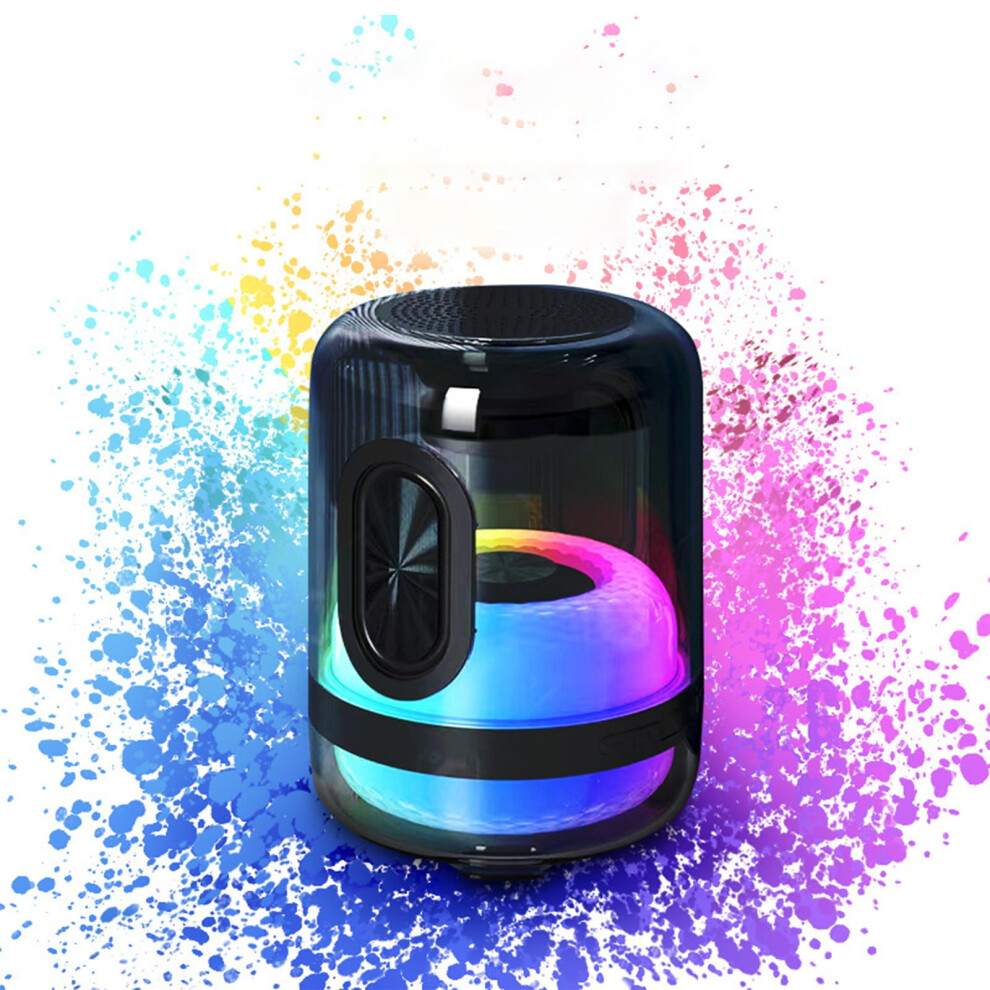 Txmfgh Bluetooth Speaker Transparent With Rgb Lights 908436059251