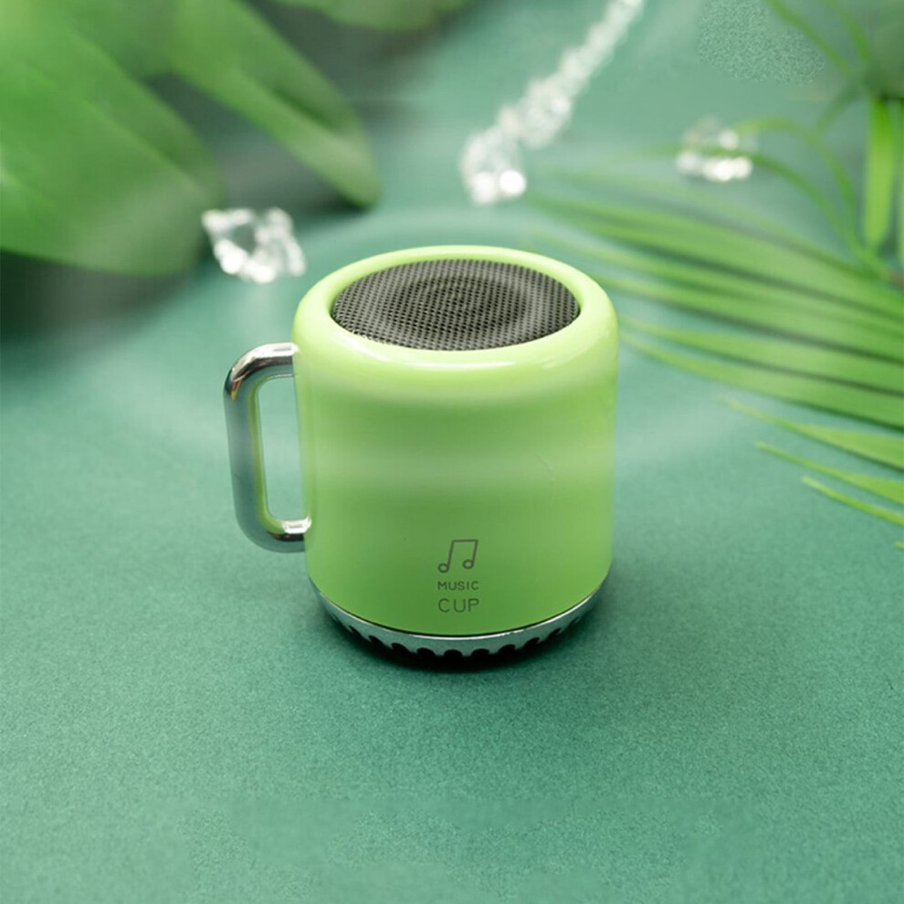 Portable Bluetooth Speaker With Fan 10H Playtime Green 908436059794