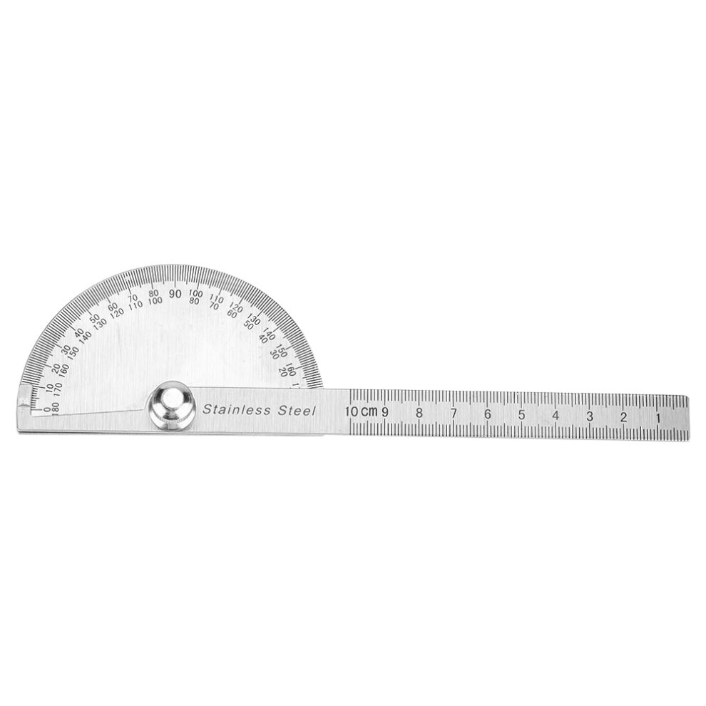 Stainless Steel Protractor Arm 0-180 Degree Angle Finder 908436064989