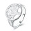 Bague de vie Arbre Argent RSAMD925 Taille 6-9 1