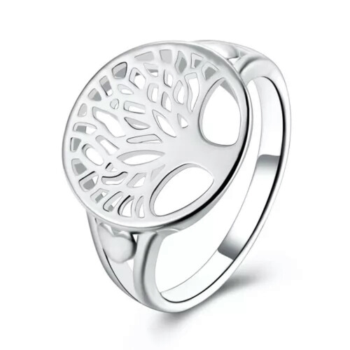 Bague de vie Arbre Argent RSAMD925 Taille 6-9
