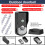 Wireless Voice Intercom Doorbell 1000m Range Rechargeable 7